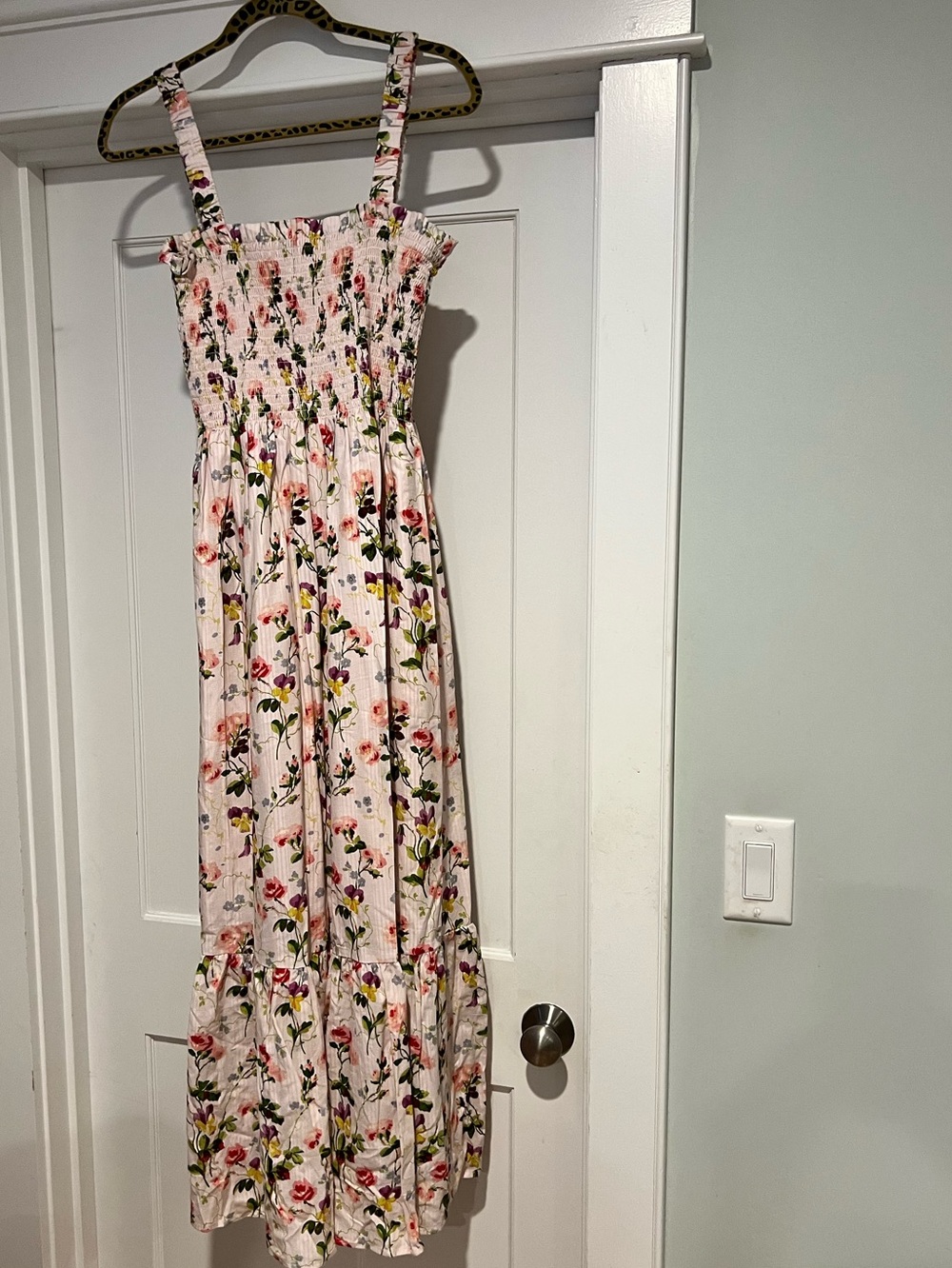Rare Hill House Anjuli Nap Dress in Pink Bluebonnet. Sz. L - Picture 6 of 12